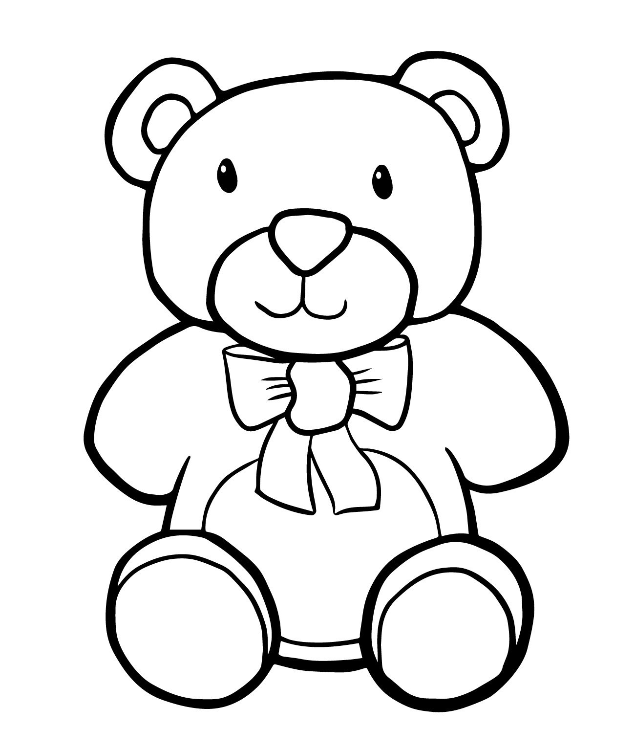 Teddy Bear Simple Kids