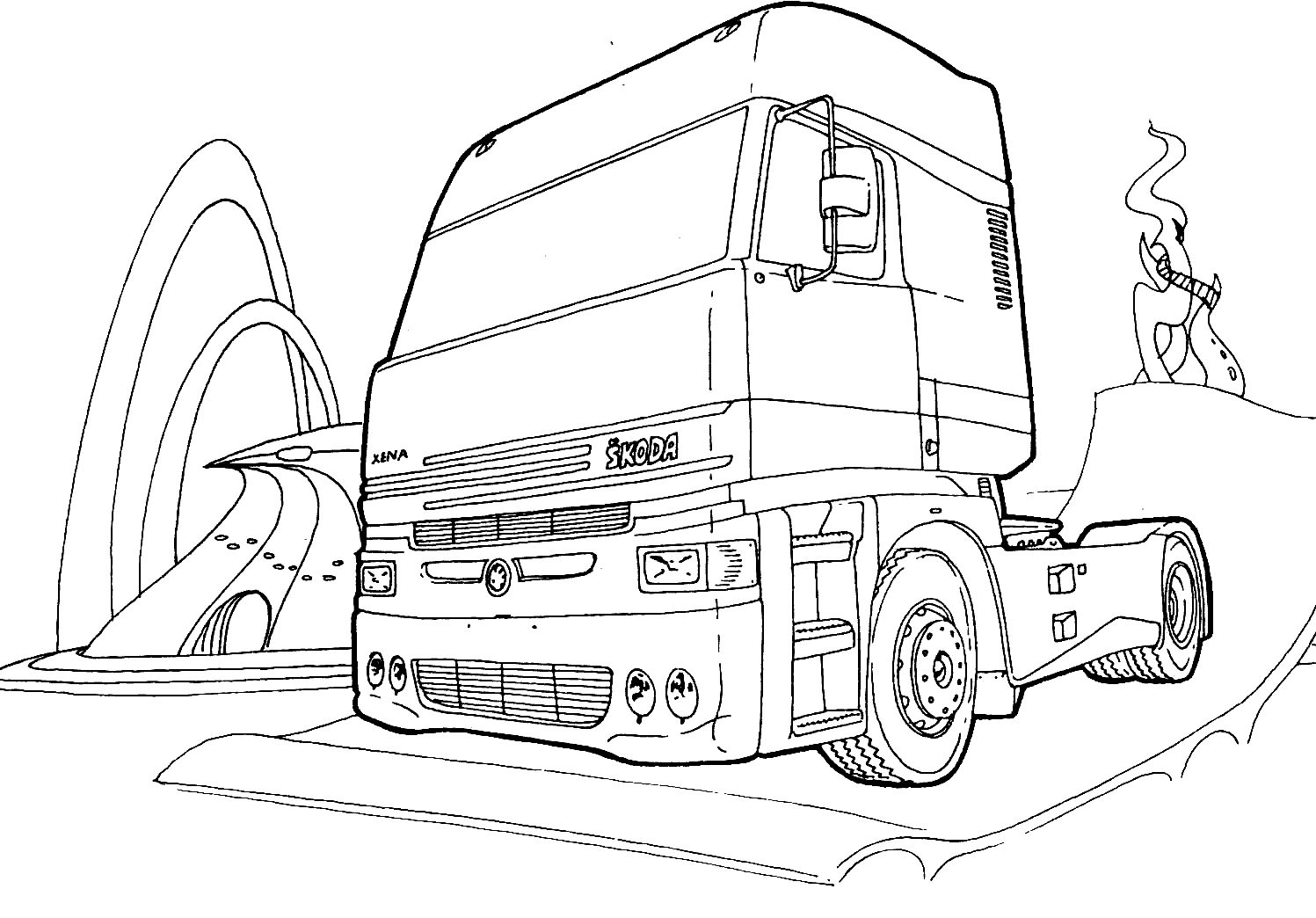 Truck Skoda