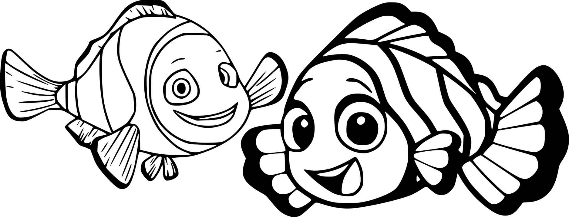 Two Clownfish