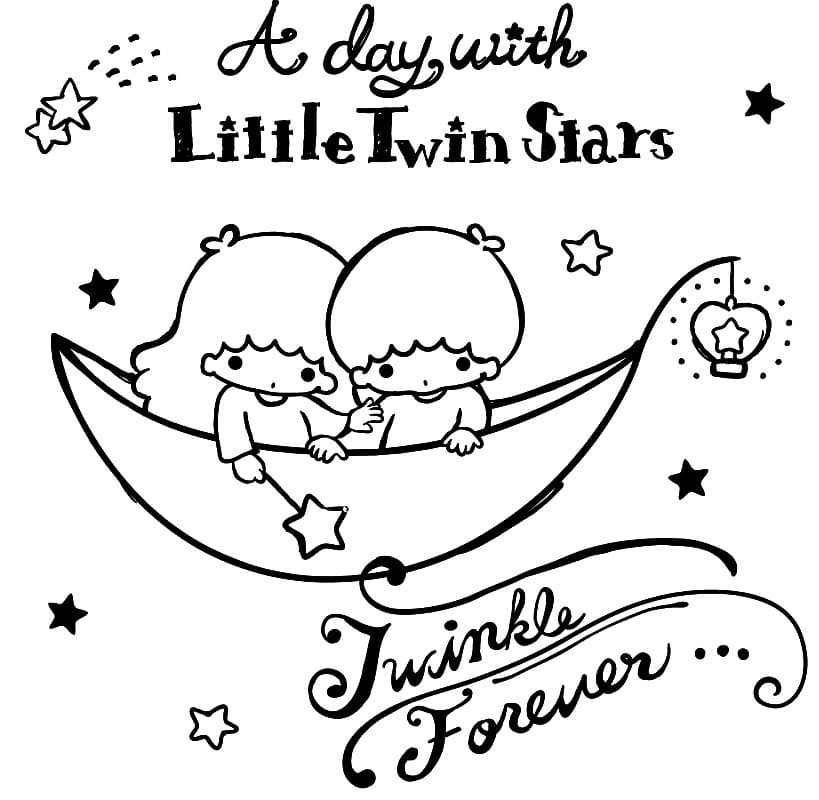 A Day with Little Twin Stars