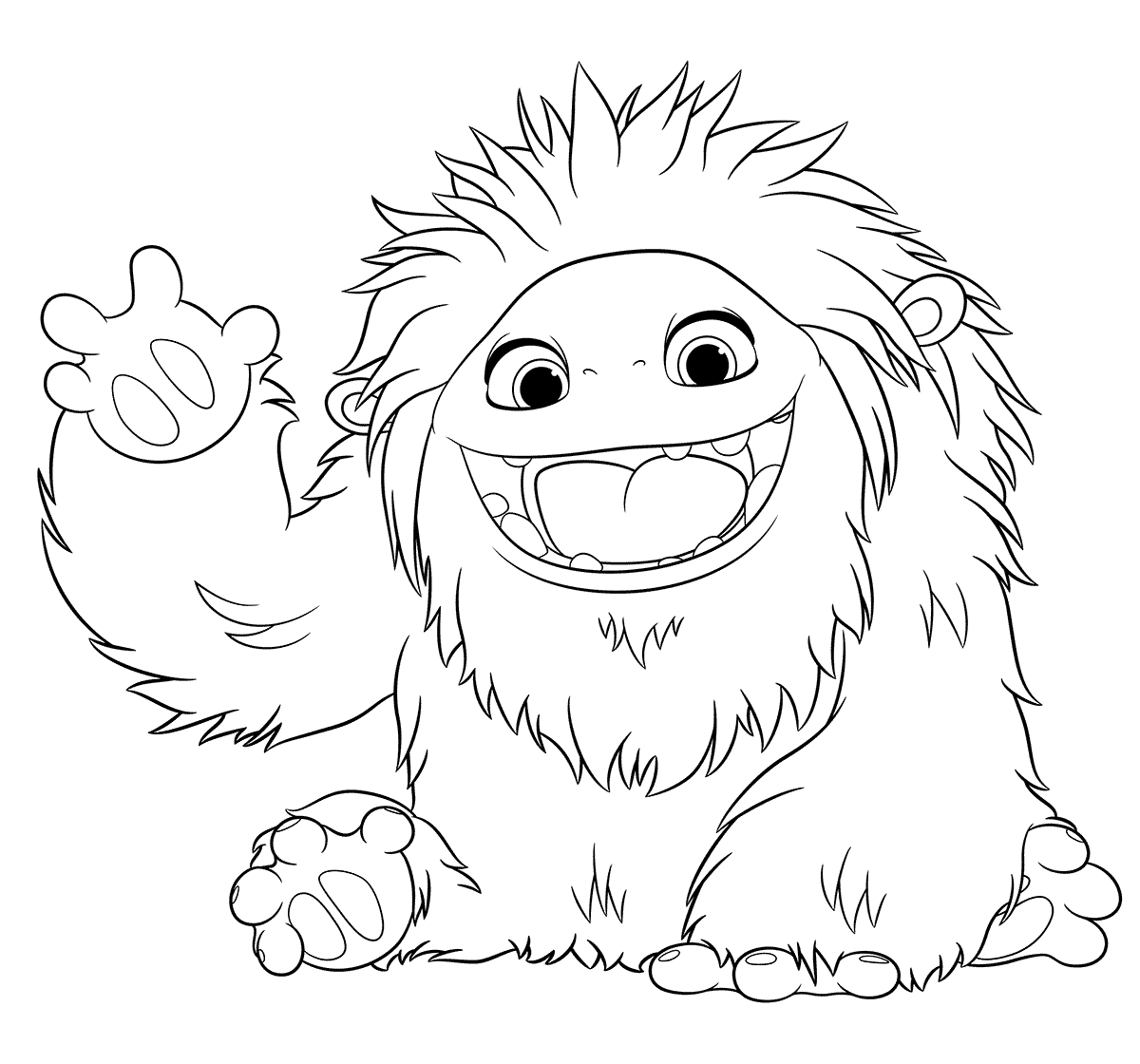 Abominable Yeti Kids Animation