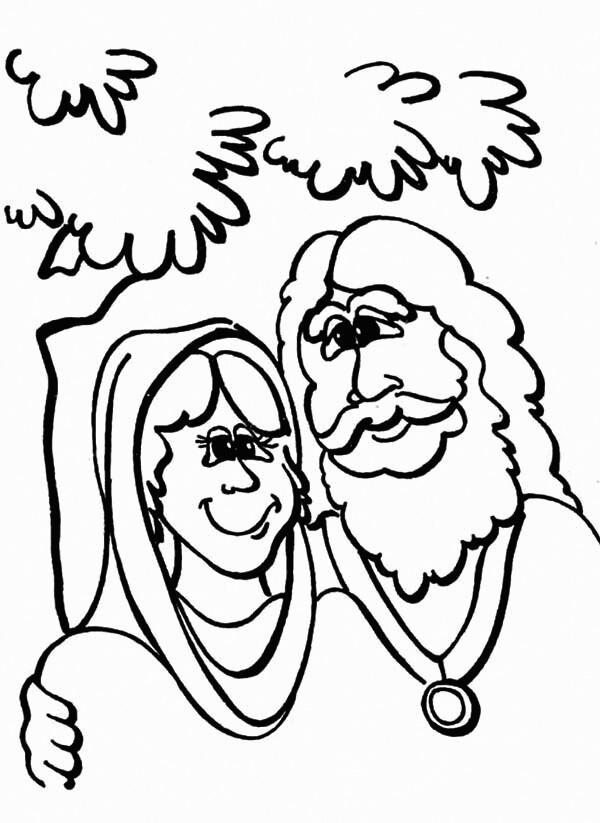 Abraham and Sarah 1 For Kids Coloring Page