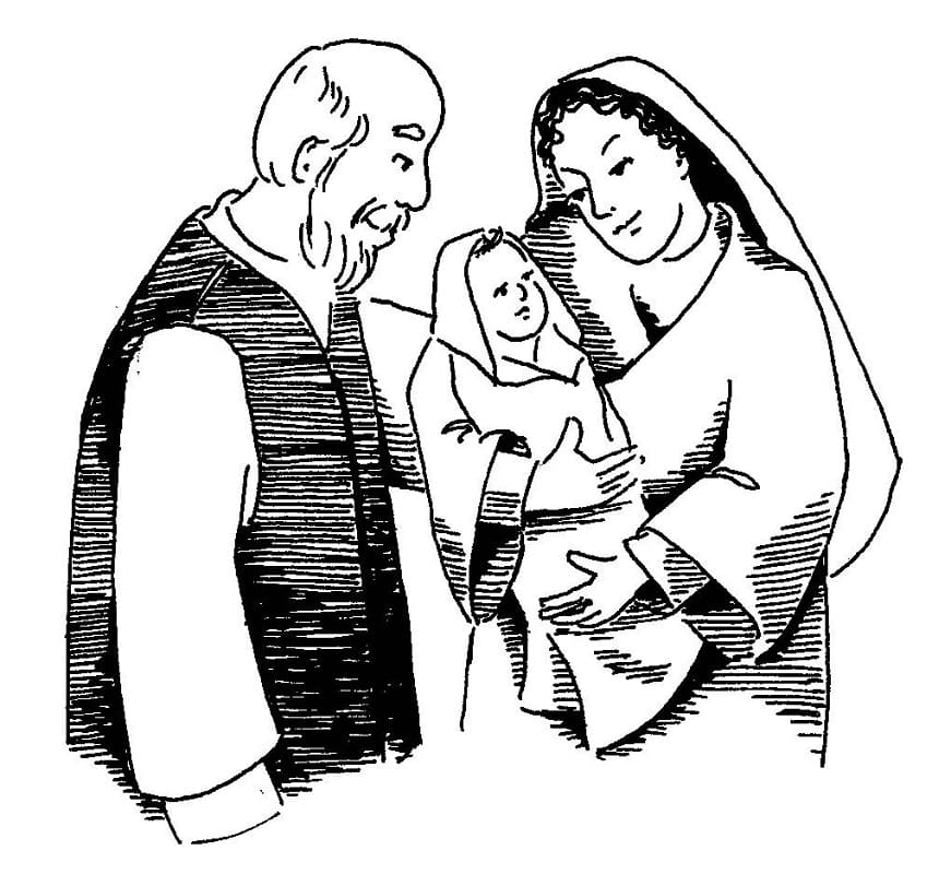 Abraham and Sarah 13 Cool Coloring Page
