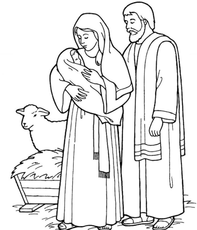 Abraham and Sarah 15 For Kids Coloring Page
