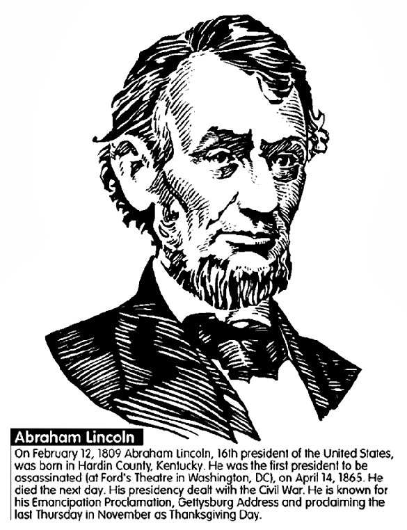 Abraham Lincoln Bio Sheet