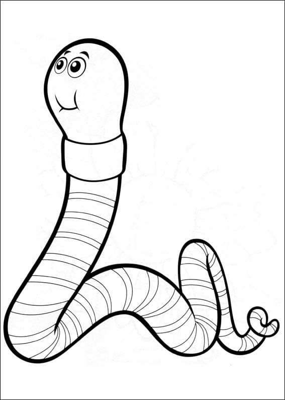 Adorable Earthworm