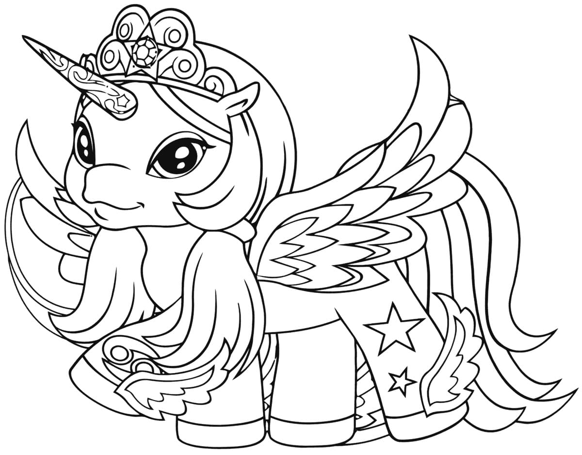 Adorable Filly Funtasia Coloring Page