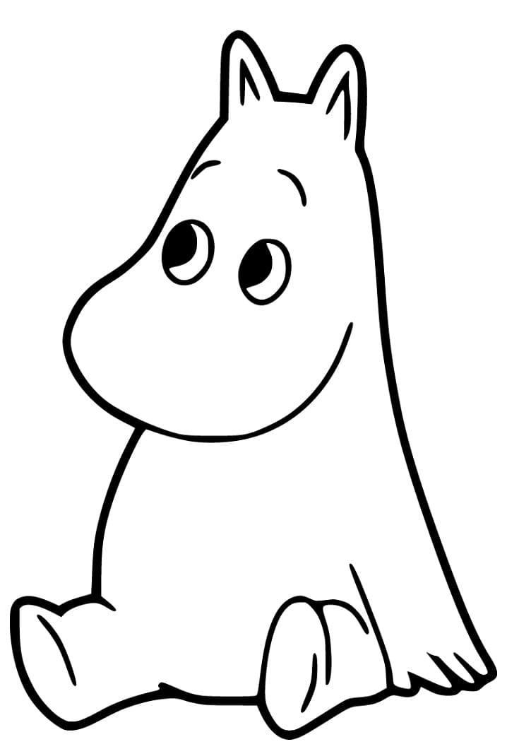 Adorable Moomintroll