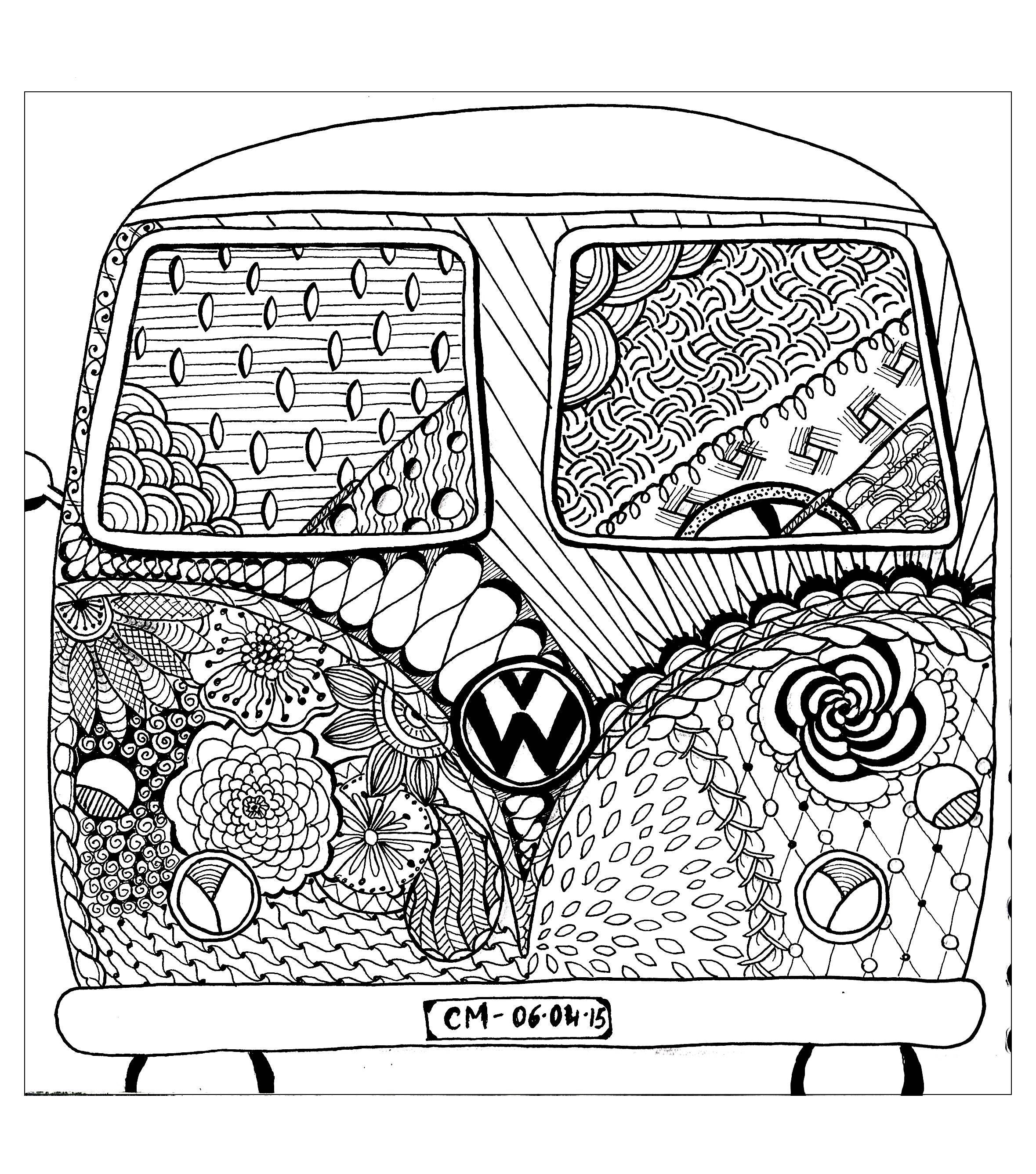 Adult Zentangle By Cathym 20 Coloring Pages   Coloring Cool