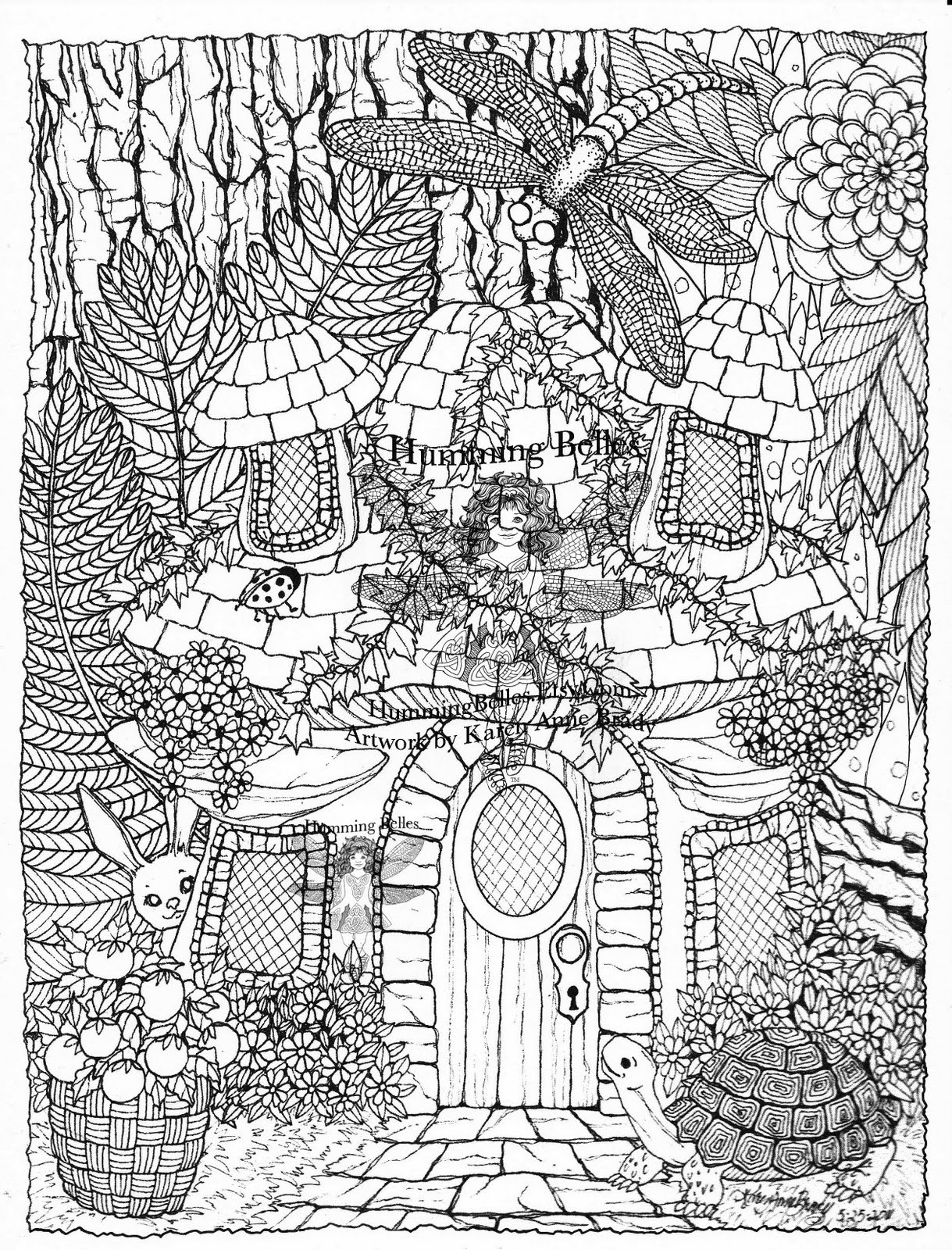 Advanced Hard Adult Only House Door Detailed Coloring Page