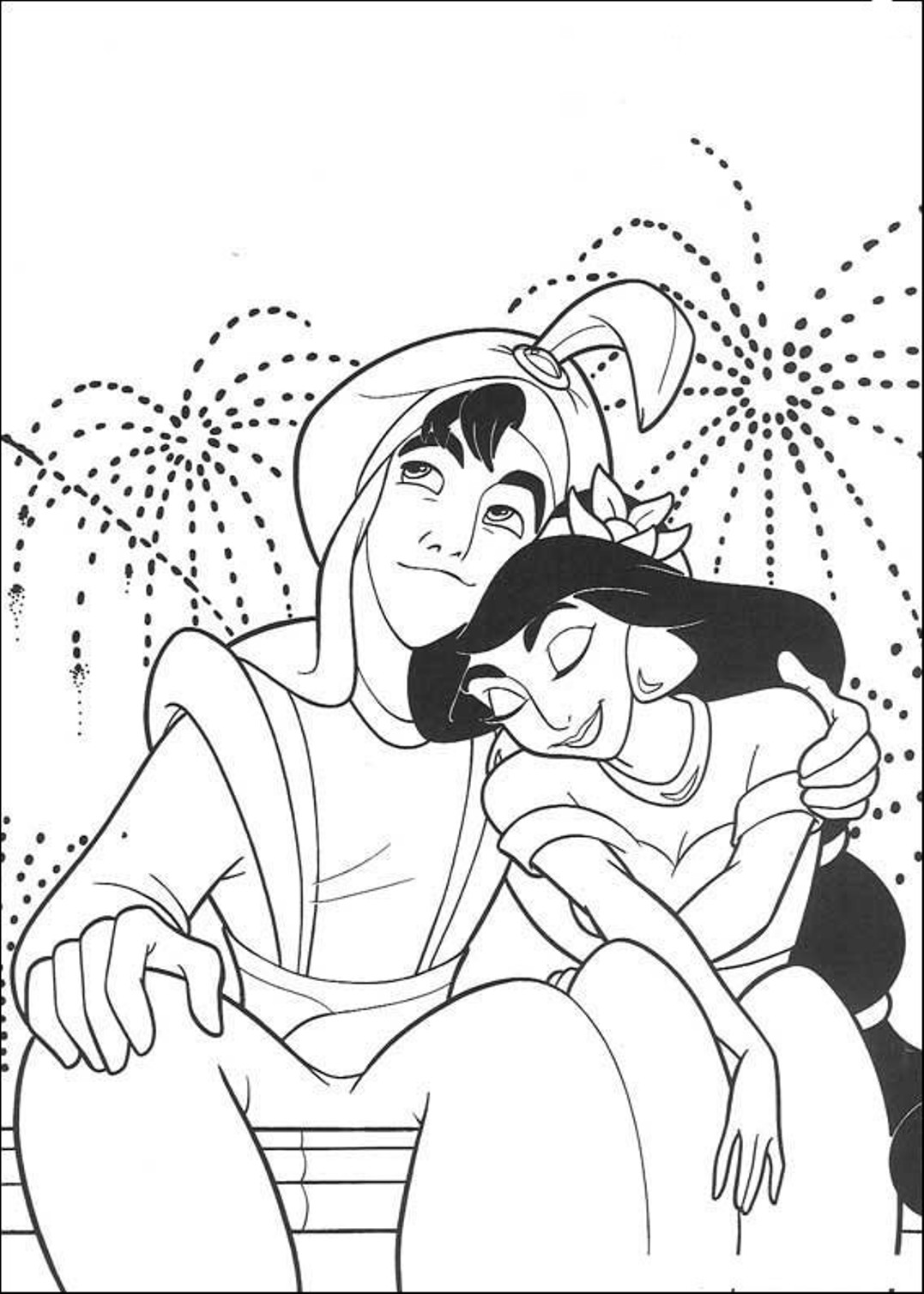 Aladdin S Free Picture75f1 Coloring Page