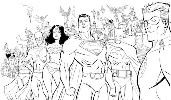 All Heroes Including Superman