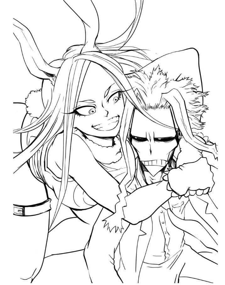 All Might and his mate