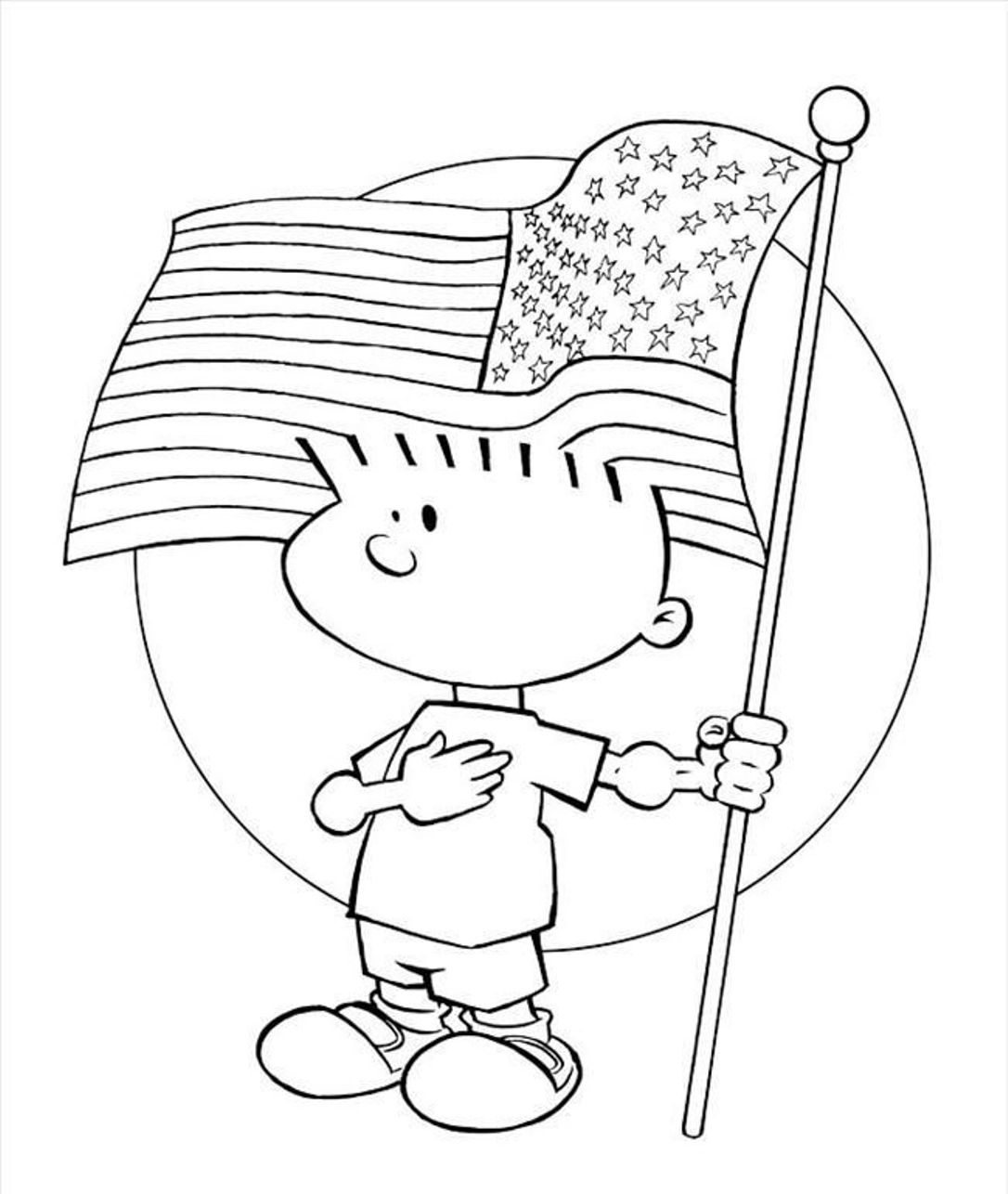 American Flag  Printable