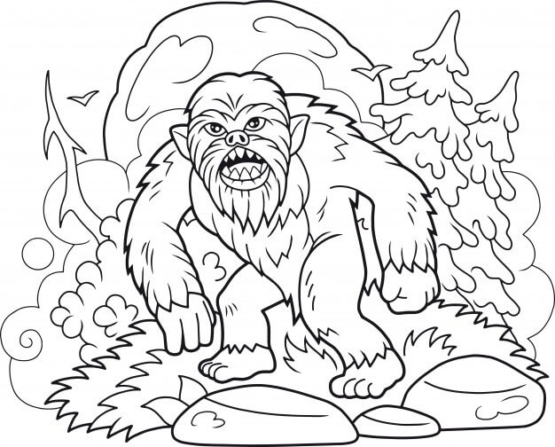 Angry Bigfoot