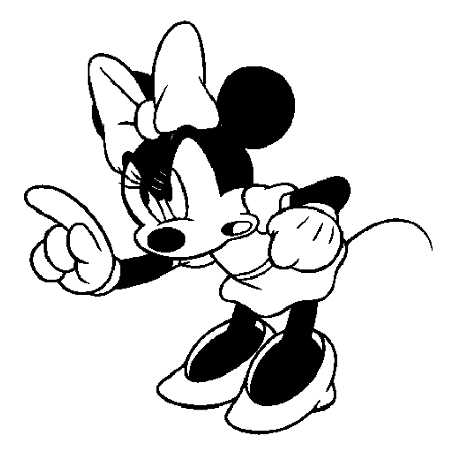 Angry Minnie Mouse
