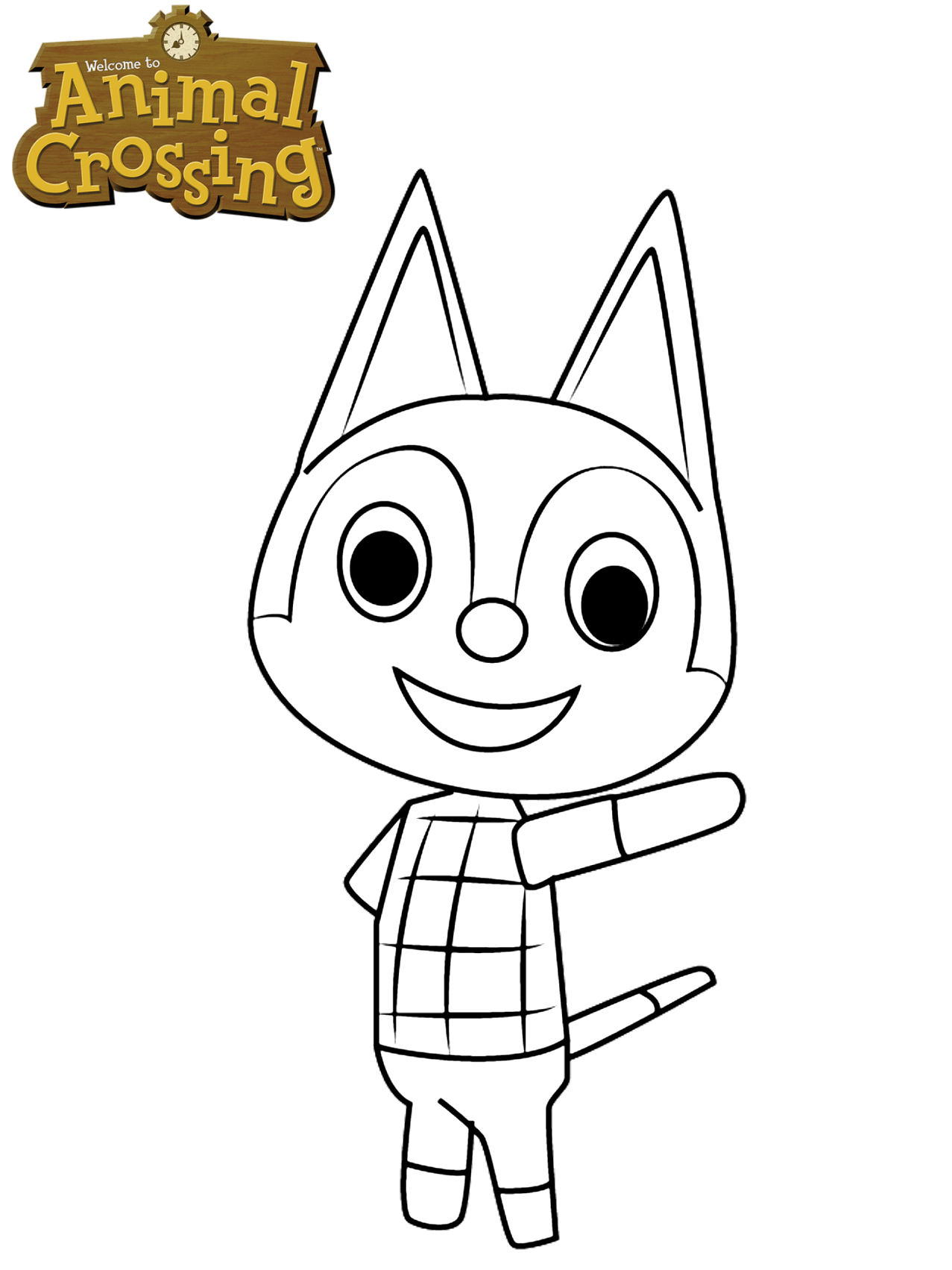 Animal Crossing Rudy The Cat