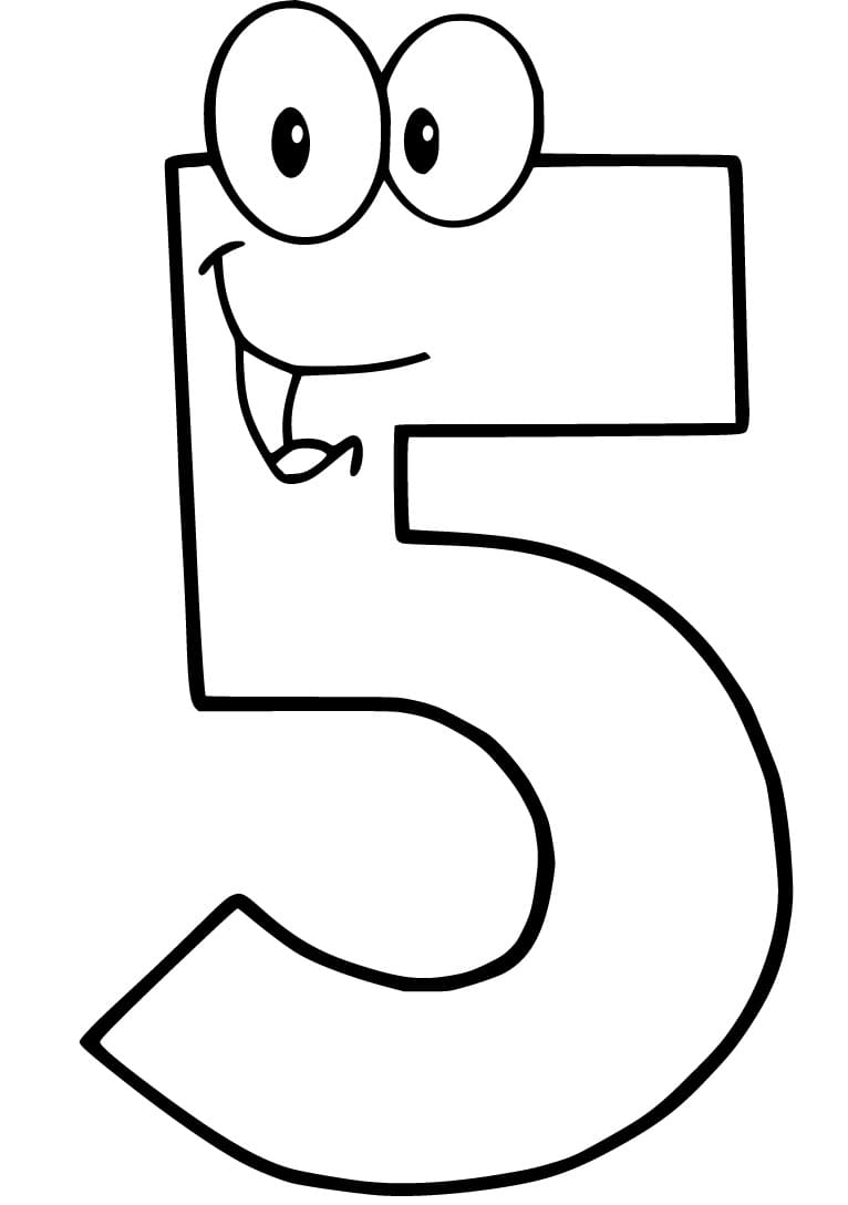 Animated Number 5