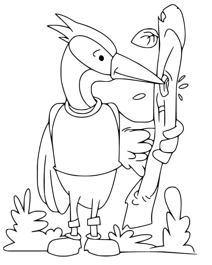Animated Woodpecker