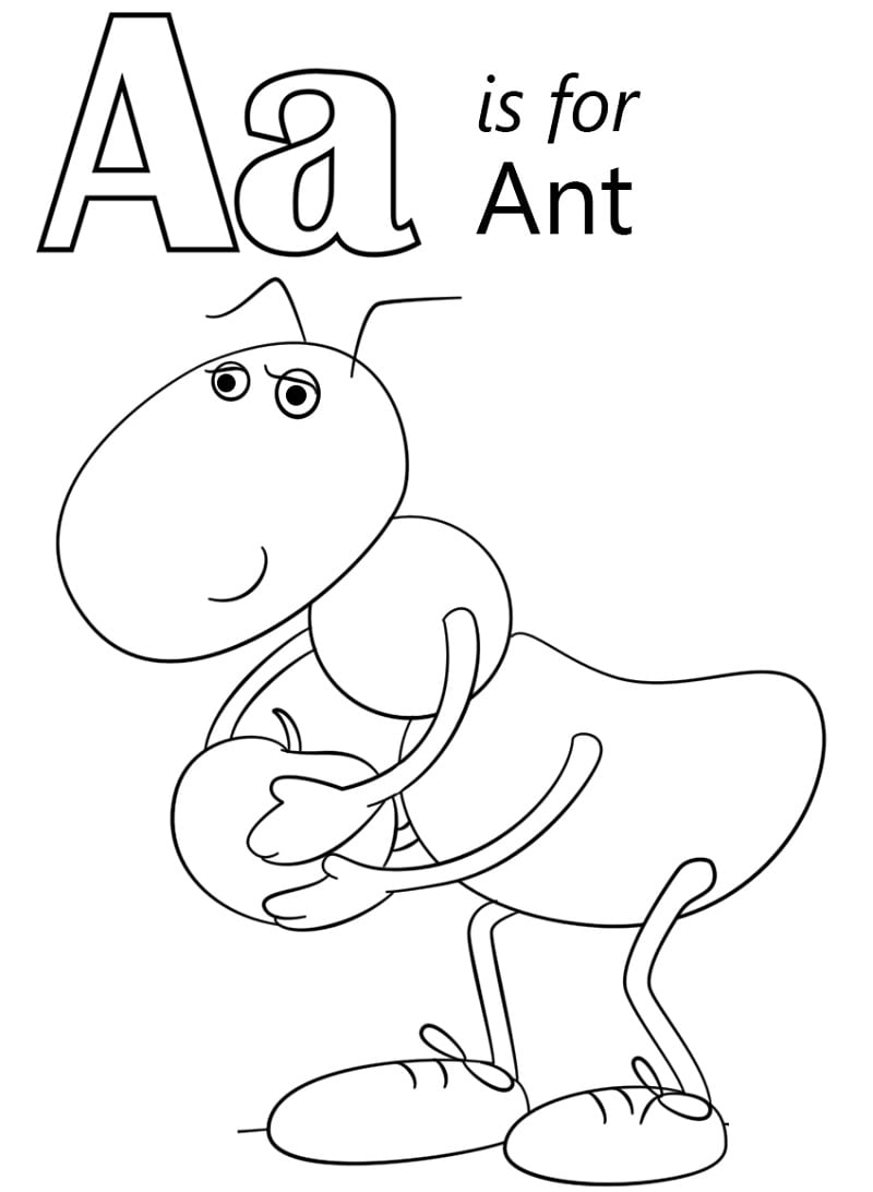 Ant Letter A