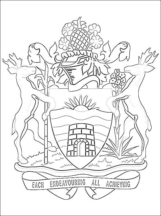 Antigua and Barbuda Coat of Arms