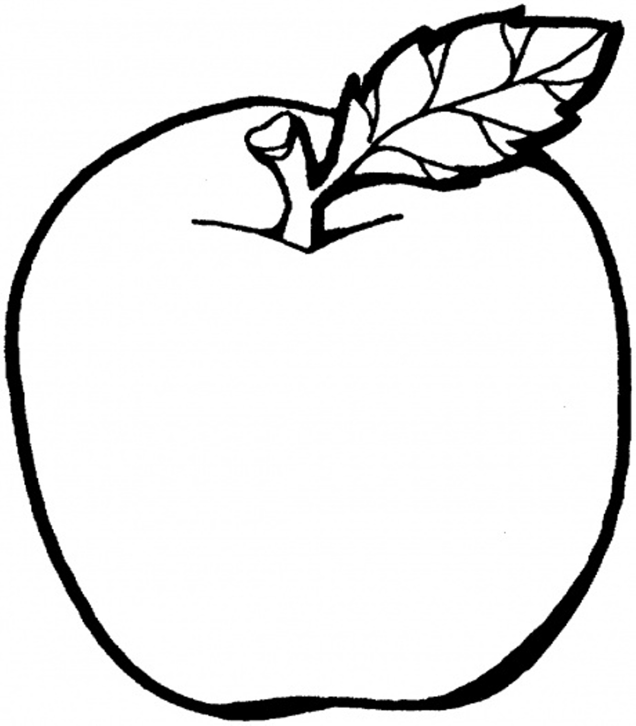 Apple Fruit S For Kids14b4 Coloring Page