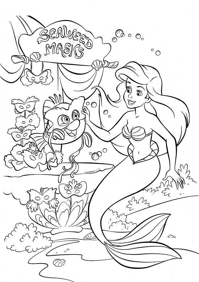 Ariel In A Shop Little Mermaid S64d7