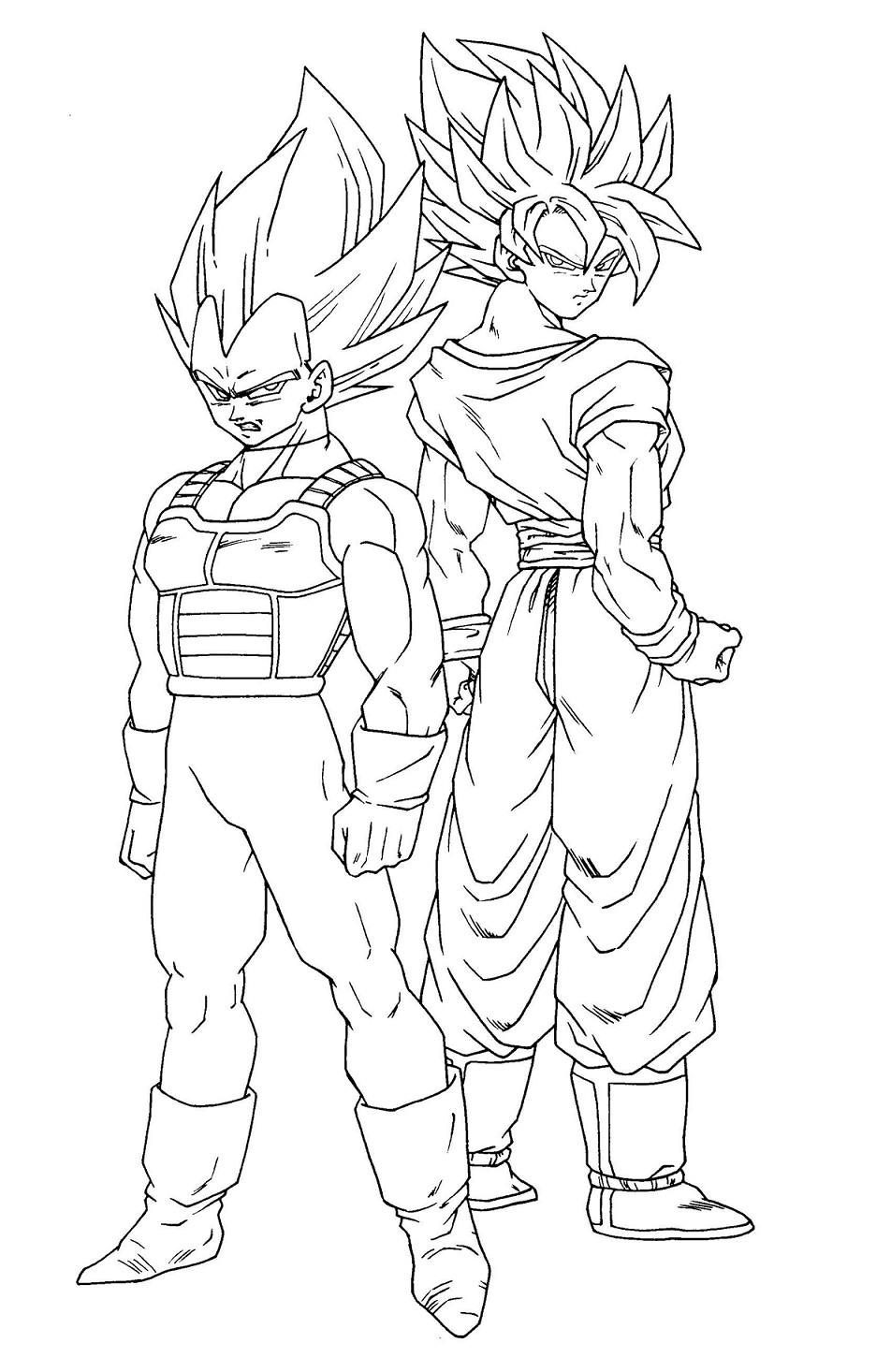 Awesome Goku And Vegeta