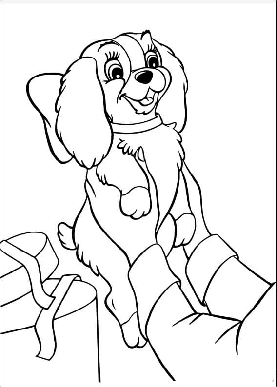 Baby Lady Coloring Page