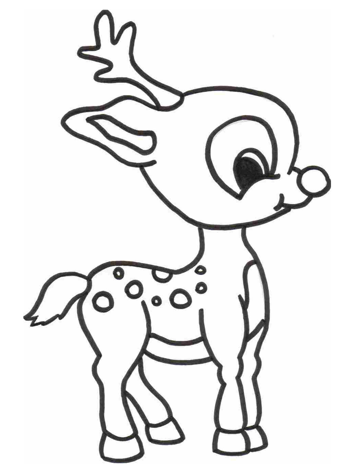 Bambi S For Girls Animals0f94 Coloring Page