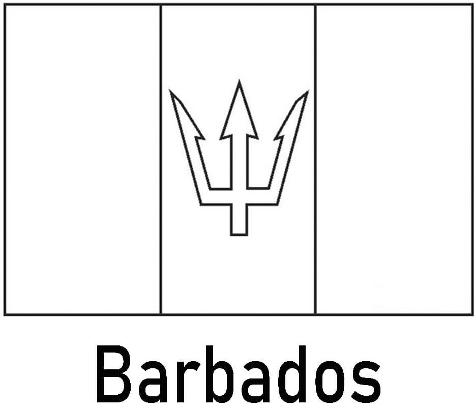 Barbados’s Flag