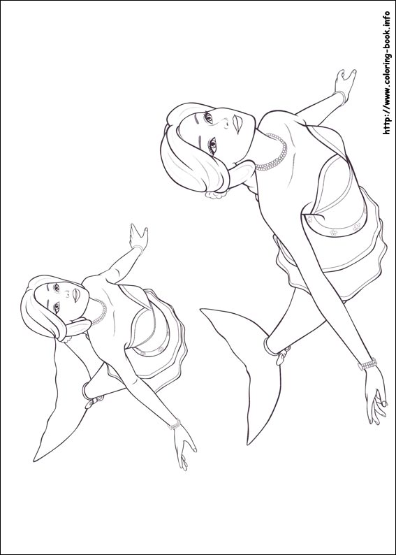 Barbie Mariposa 08 Coloring Page