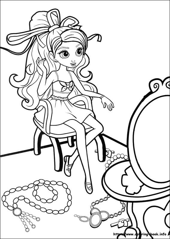 Barbie Thumbelina 27 Coloring Page