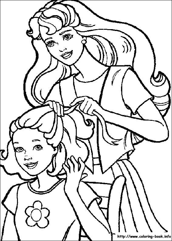Barbie11 Coloring Page