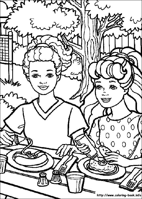 Barbie12 Coloring Page
