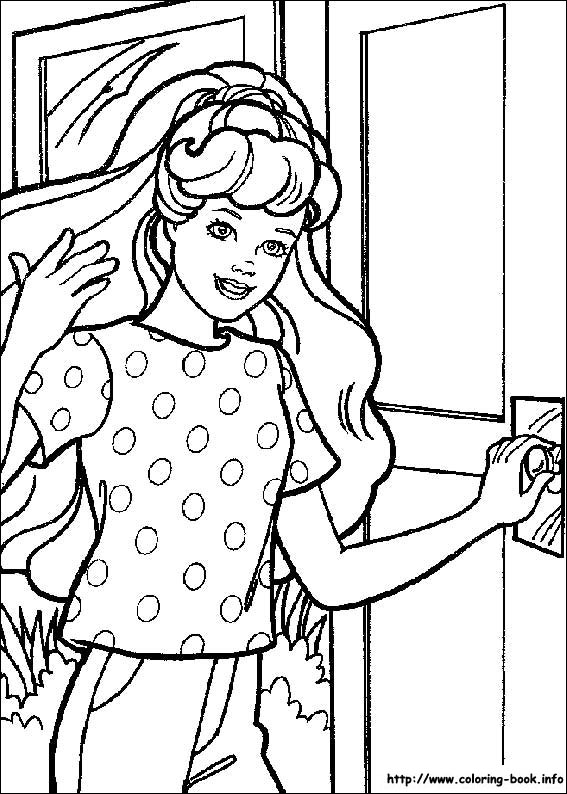 Barbie13 Coloring Page