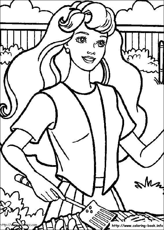 Barbie17 Coloring Page