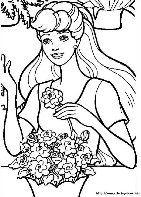Barbie3 Coloring Page