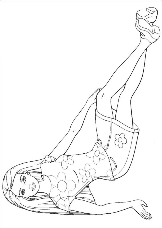 Barbie34 Coloring Page