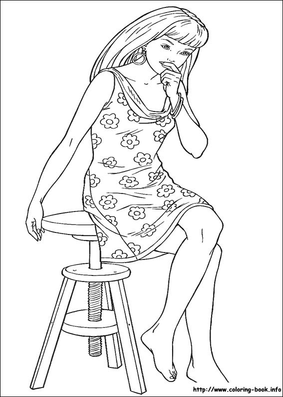 Barbie38 Coloring Page