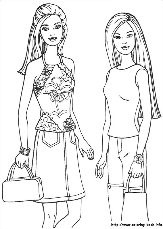 Barbie46 Coloring Page