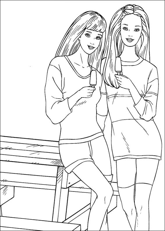 Barbie48 Coloring Page
