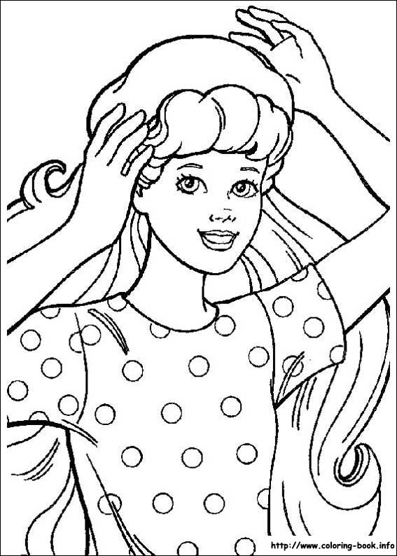 Barbie5 Coloring Page
