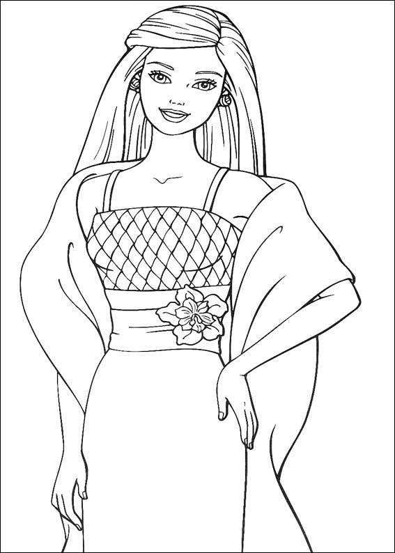 Barbie54 Coloring Page