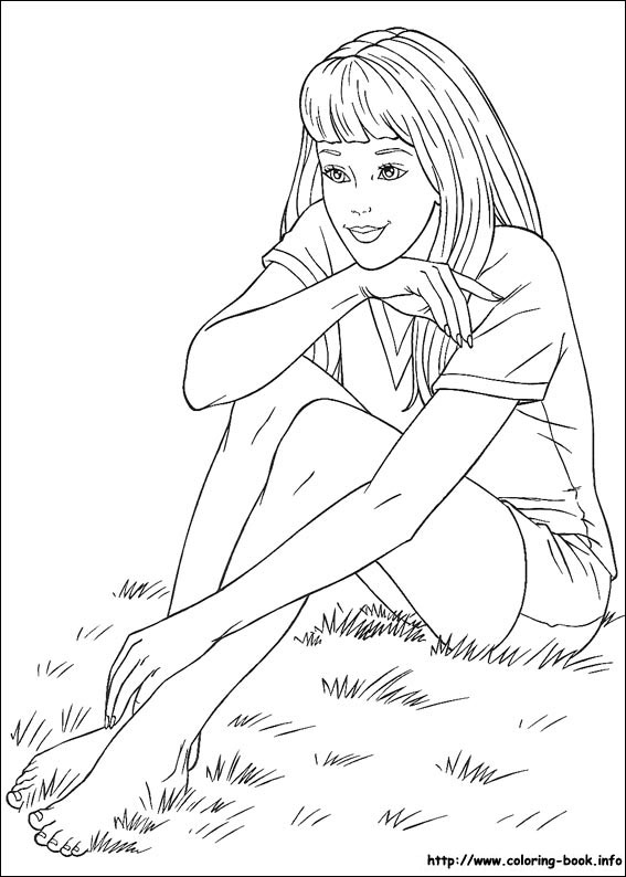 Barbie57 Coloring Page