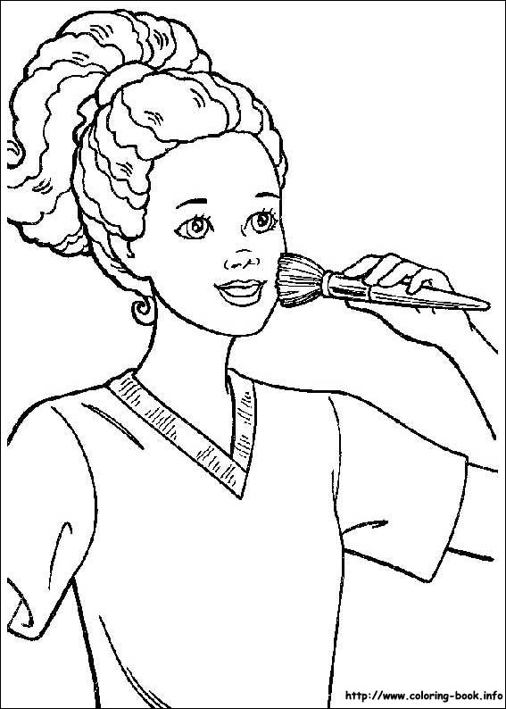 Barbie6 Coloring Page