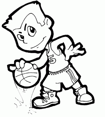 Basketball S Free2512 Coloring Page