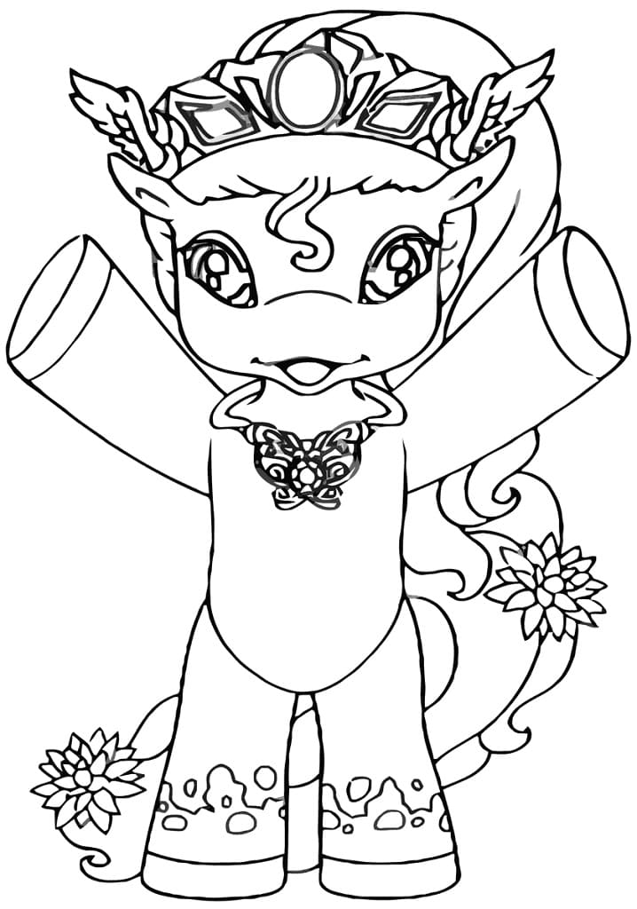 Bella Filly Funtasia Coloring Page