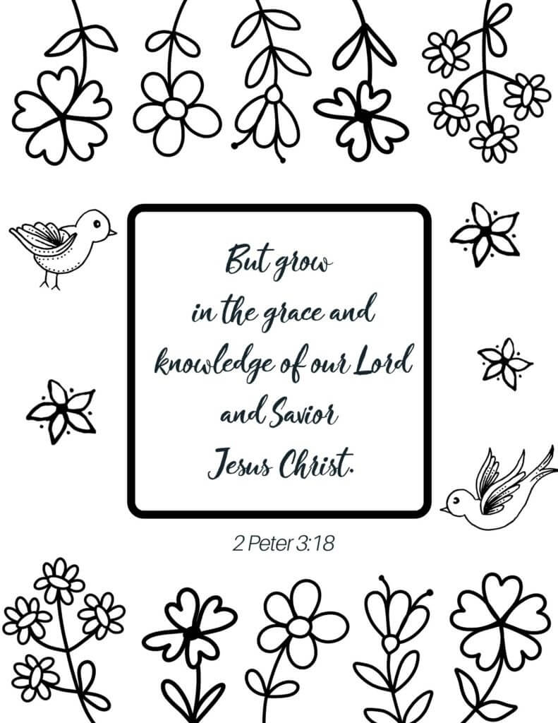 Bible Verse 17 Cool Coloring Page