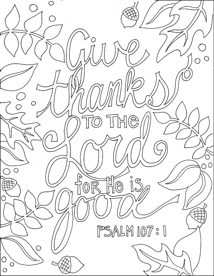 Bible Verse 4 Cool Coloring Page